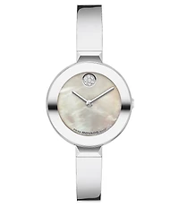 Movado Bold Women's Quartz Analog Mini Bangle Bracelet Watch