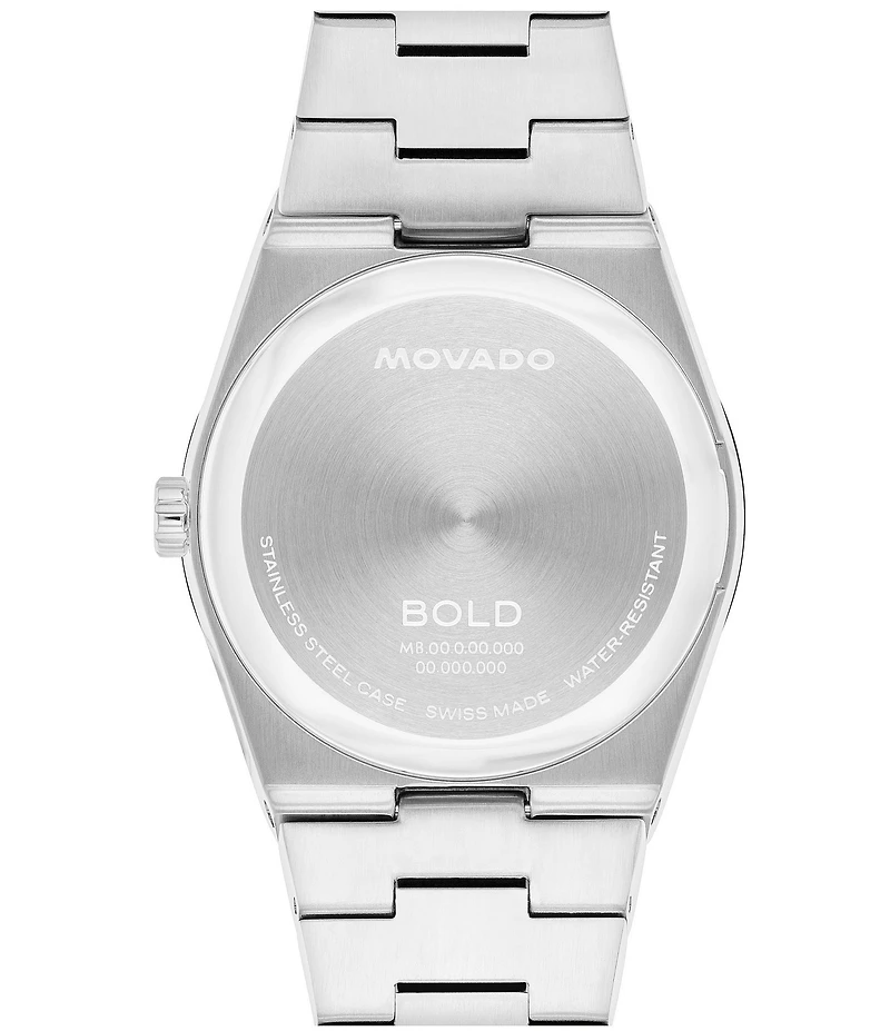Movado Bold Women's Quest Quartz Analog Stainless Steel Bracelet Watch