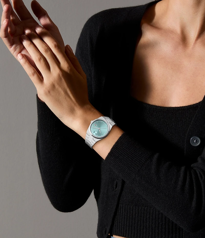 Movado Bold Women's Quest Quartz Analog Stainless Steel Bracelet Watch
