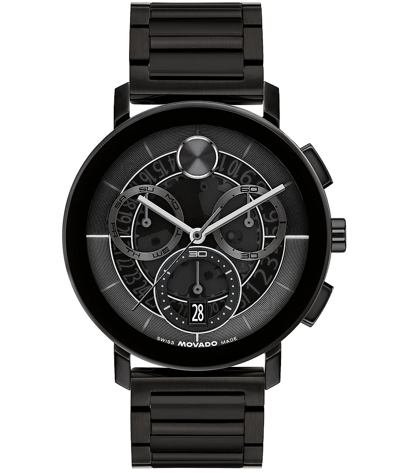 Movado Men's Bold Evolution 2.0 Quartz Chronograph Stainless Steel Bracelet Watch