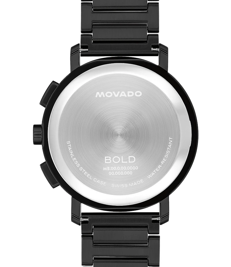 Movado Men's Bold Evolution 2.0 Quartz Chronograph Stainless Steel Bracelet Watch