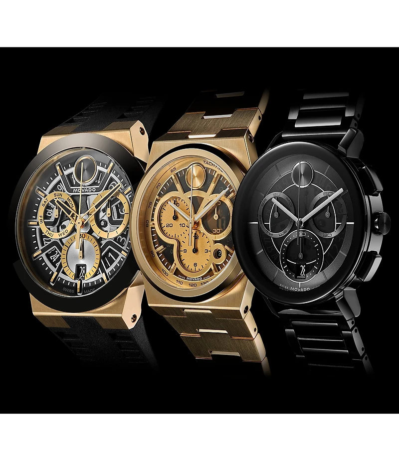 Movado Men's Bold Evolution 2.0 Quartz Chronograph Stainless Steel Bracelet Watch
