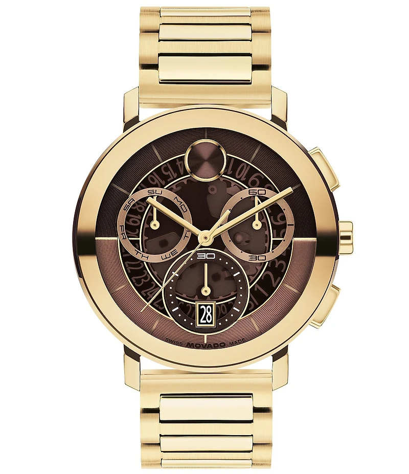 Movado Men's Bold Evolution 2.0 Quartz Chronograph Stainless Steel Bracelet Watch