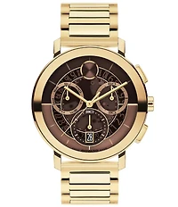 Movado Men's Bold Evolution 2.0 Quartz Chronograph Stainless Steel Bracelet Watch