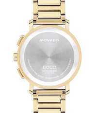 Movado Men's Bold Evolution 2.0 Quartz Chronograph Stainless Steel Bracelet Watch