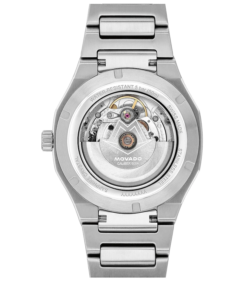 Movado Men's Centurion Automatic Stainless Steel Watch