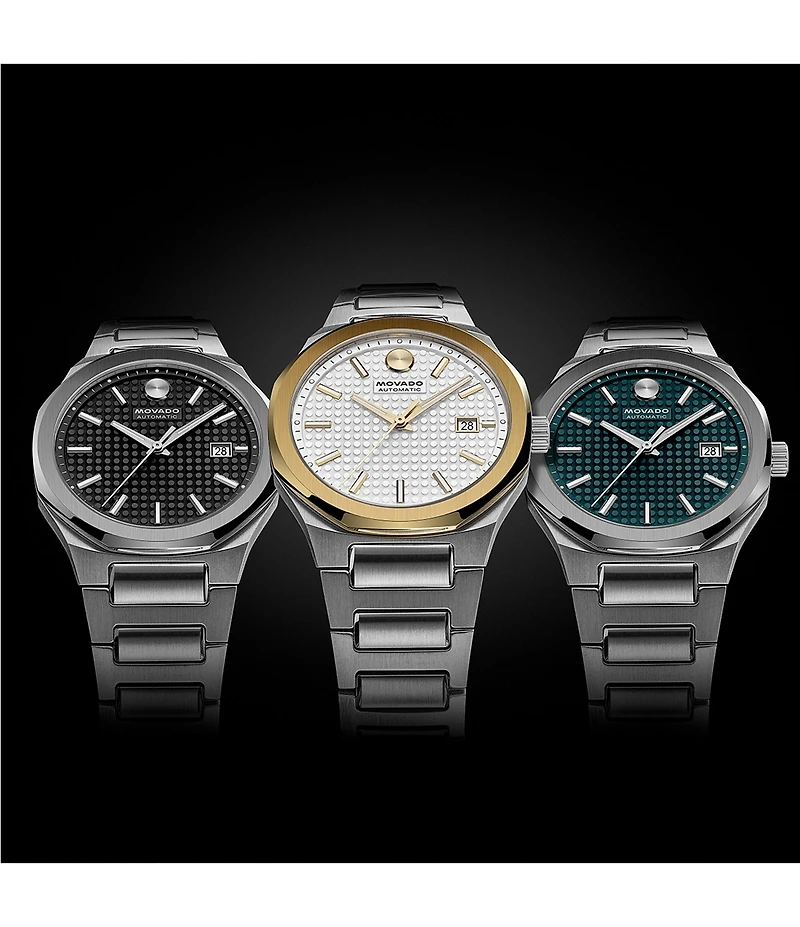 Movado Men's Centurion Automatic Stainless Steel Watch
