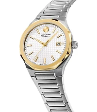 Movado Men's Centurion Automatic Two Tone Bracelet Watch