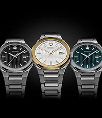 Movado Men's Centurion Automatic Two Tone Bracelet Watch