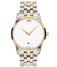 Movado Men's Classic Museum 40mm Automatic Stainless Steel Bracelet Watch