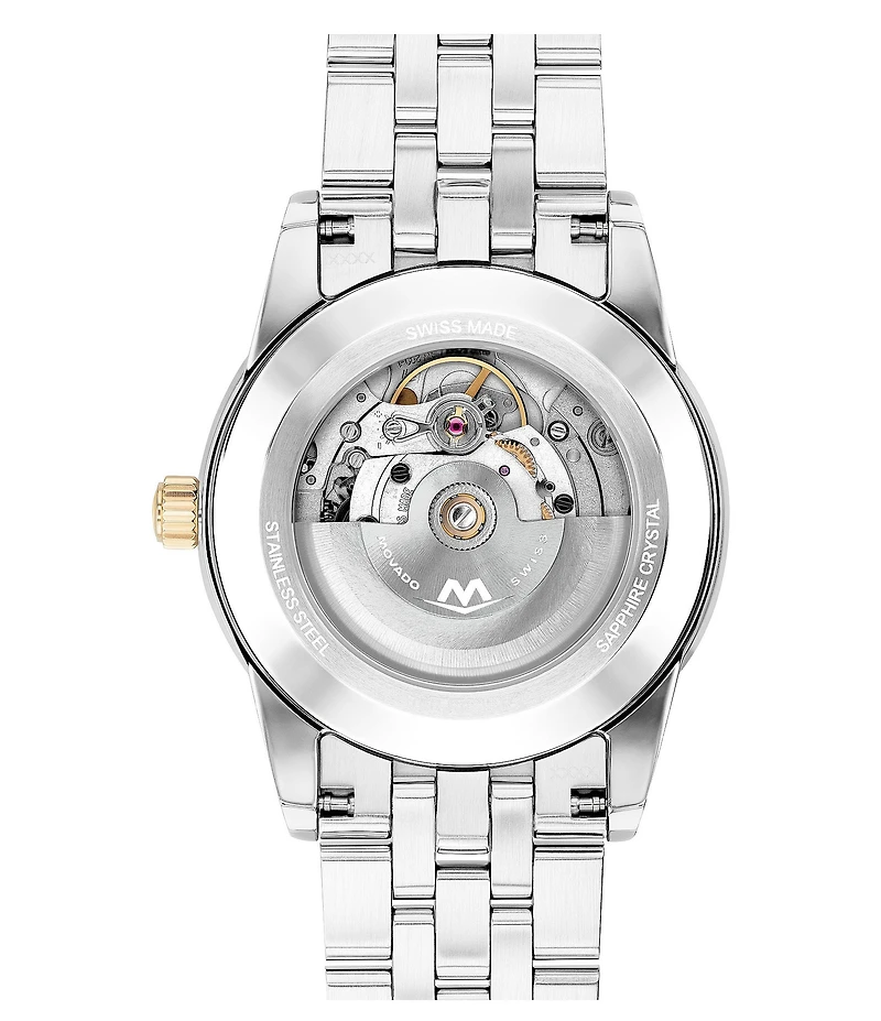 Movado Men's Classic Museum 40mm Automatic Stainless Steel Bracelet Watch