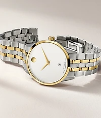 Movado Men's Classic Museum 40mm Automatic Stainless Steel Bracelet Watch