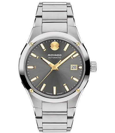 Movado Men's Museum Imperiale Automatic Stainless Steel Bracelet Watch