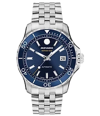 Movado Men's Series 800 Automatic 40mm Stainless Steel Bracelet Watch