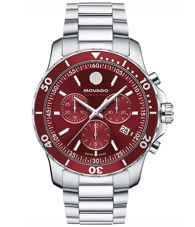 Movado Men's Series 800 Quartz Chronograph Stainless Steel Bracelet Watch