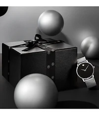 Movado Men's Stainless Steel Mesh Bracelet Watch