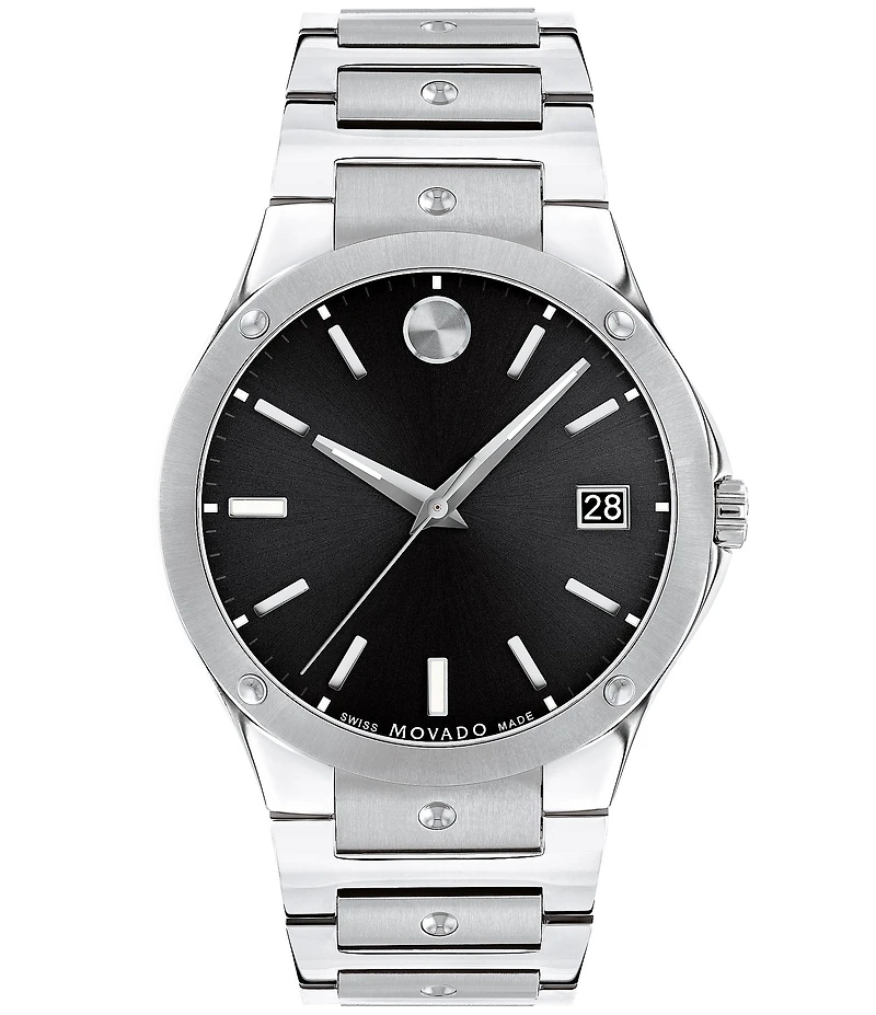 Movado SE Sunray Dial Stainless Steel Bracelet Watch