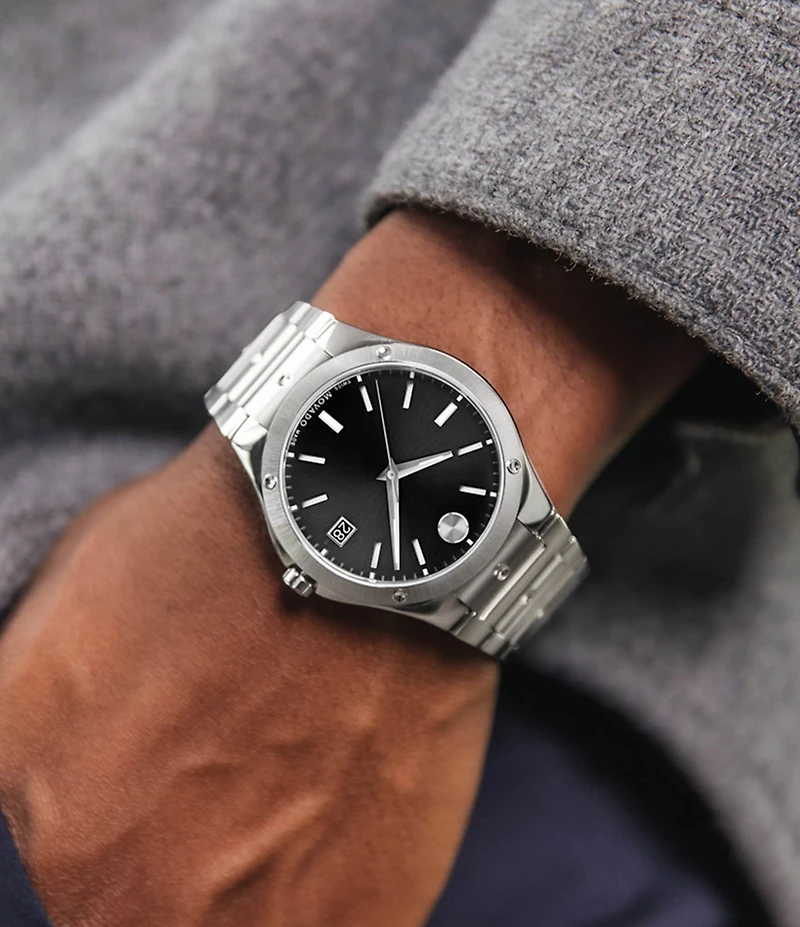 Movado SE Sunray Dial Stainless Steel Bracelet Watch