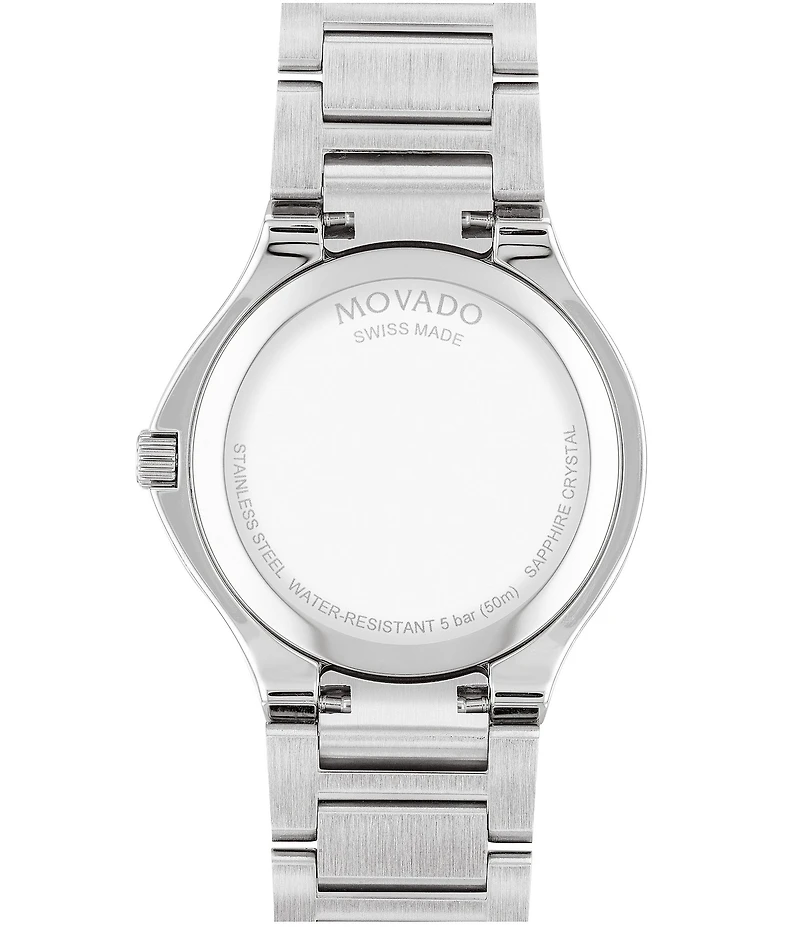 Movado Women's SE Genuine Diamond Set Bezel MOP Dial Bracelet Watch