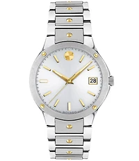 Movado SE White Sunray Dial Bracelet Watch