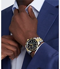 Movado Series 800 Two-Tone Link Bracelet Watch