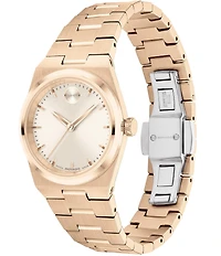 Movado Women's Bold Quest Mini Quartz Analog Stainless Steel Bracelet Watch