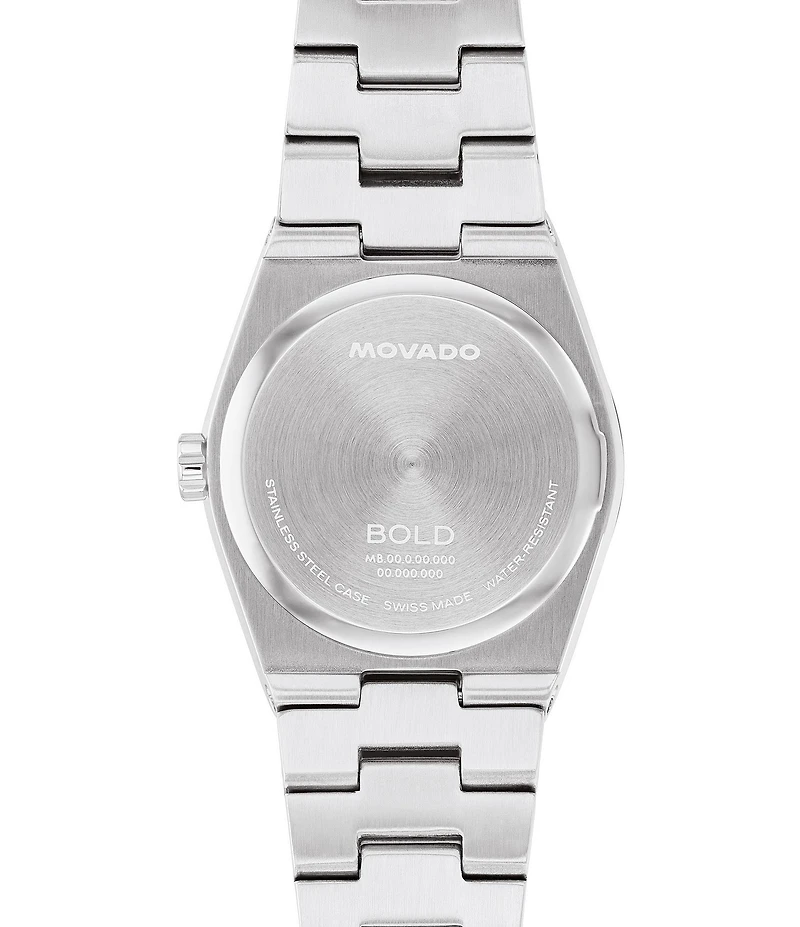 Movado Women's Bold Quest Mini Quartz Analog Stainless Steel Watch