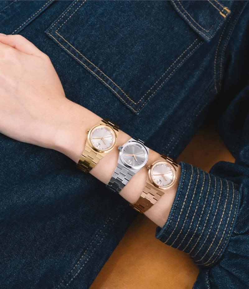 Movado Women's Bold Quest Mini Quartz Analog Stainless Steel Watch