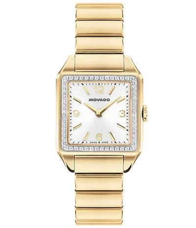 Movado Women's Heritage Series 1917 Diamond Quartz Analog Watch