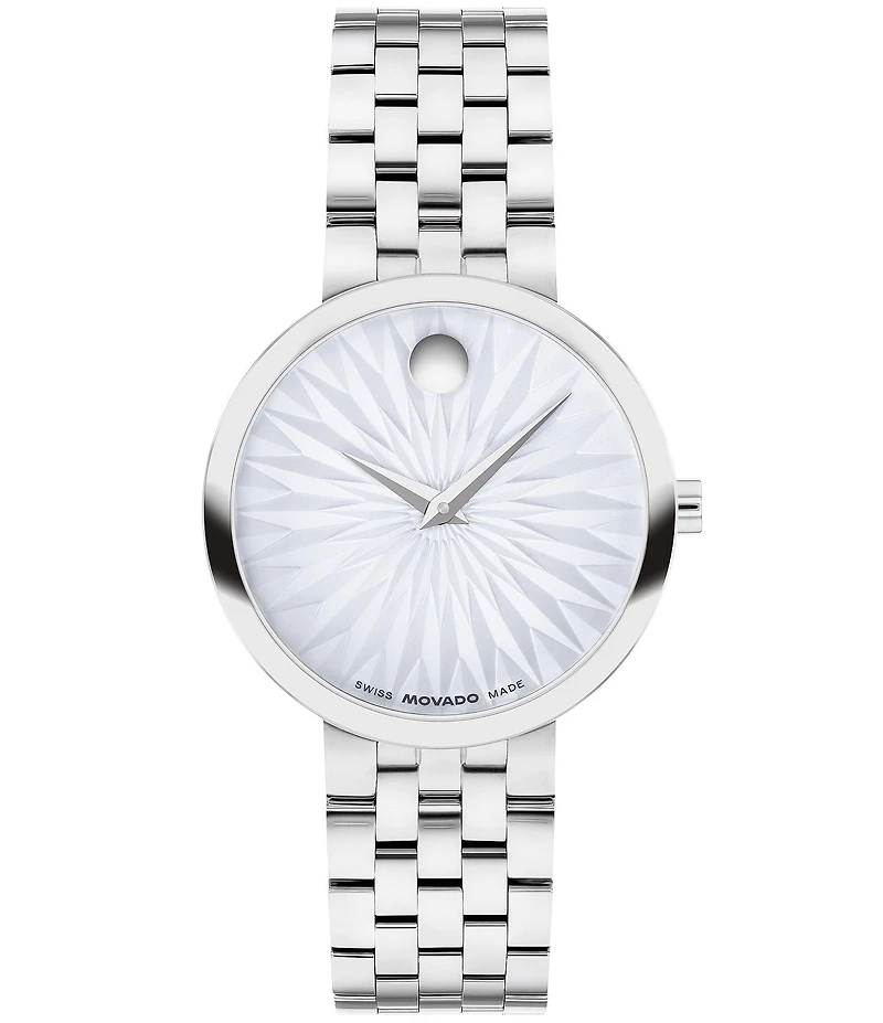 Movado Women's Museum Classic Quartz Analog Stainless Steel Bracelet Watch