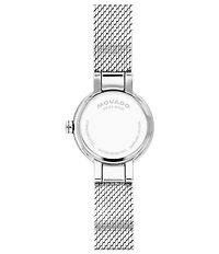 Movado Women's Museum Velura Quartz Analog Stainless Steel Mesh Bracelet Watch