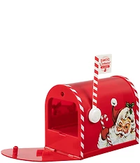 Mr. Christmas 10 in. Santa's Enchanted Mailbox with Notepad and Pen