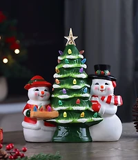 Mr. Christmas 12#double; Mr. & Mrs. Snowman Nostalgic Tree