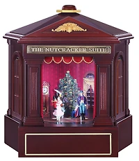 Mr. Christmas 12-Inch Animated Nutcracker Suite Wood Christmas Music Box