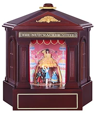 Mr. Christmas 12-Inch Animated Nutcracker Suite Wood Christmas Music Box