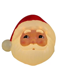 Mr. Christmas 12-Inch Blow Mold Lit Santa Tree Topper