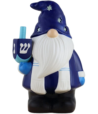 Mr. Christmas 12#double; LED Nostalgic Hanukkah Gnome Figurine
