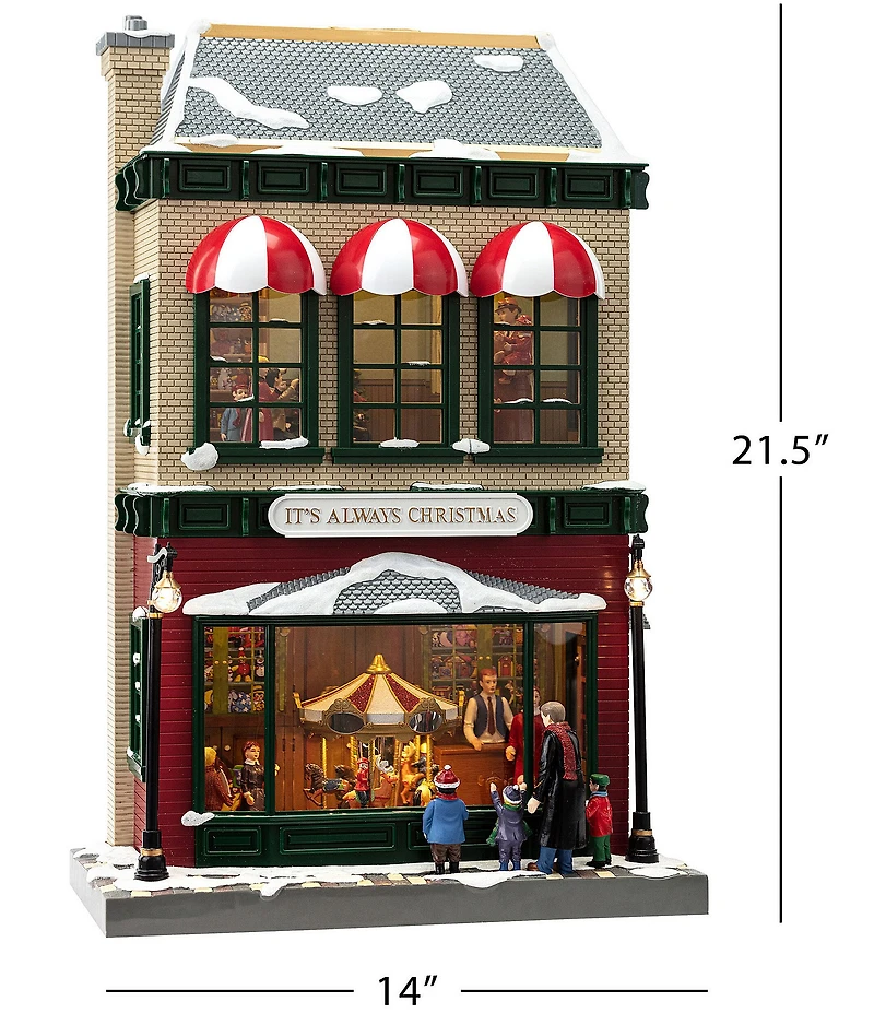 Mr. Christmas 21-Inch Animated and Musical Village Department Store