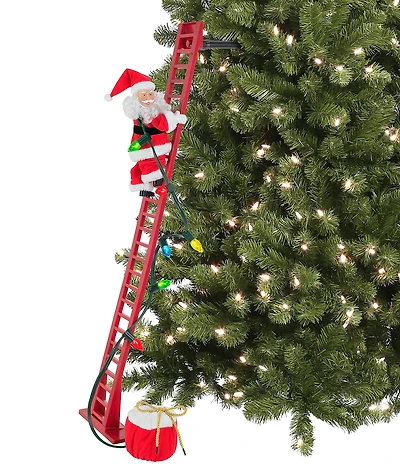 Mr. Christmas 40 in. Animated Ladder Super Climbing Santa