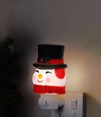 Mr. Christmas 5.2-inch Shatterproof Snowman Night Light