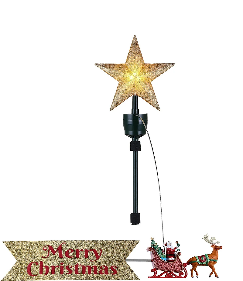 Mr. Christmas 90th Anniversary Animated Tree Topper