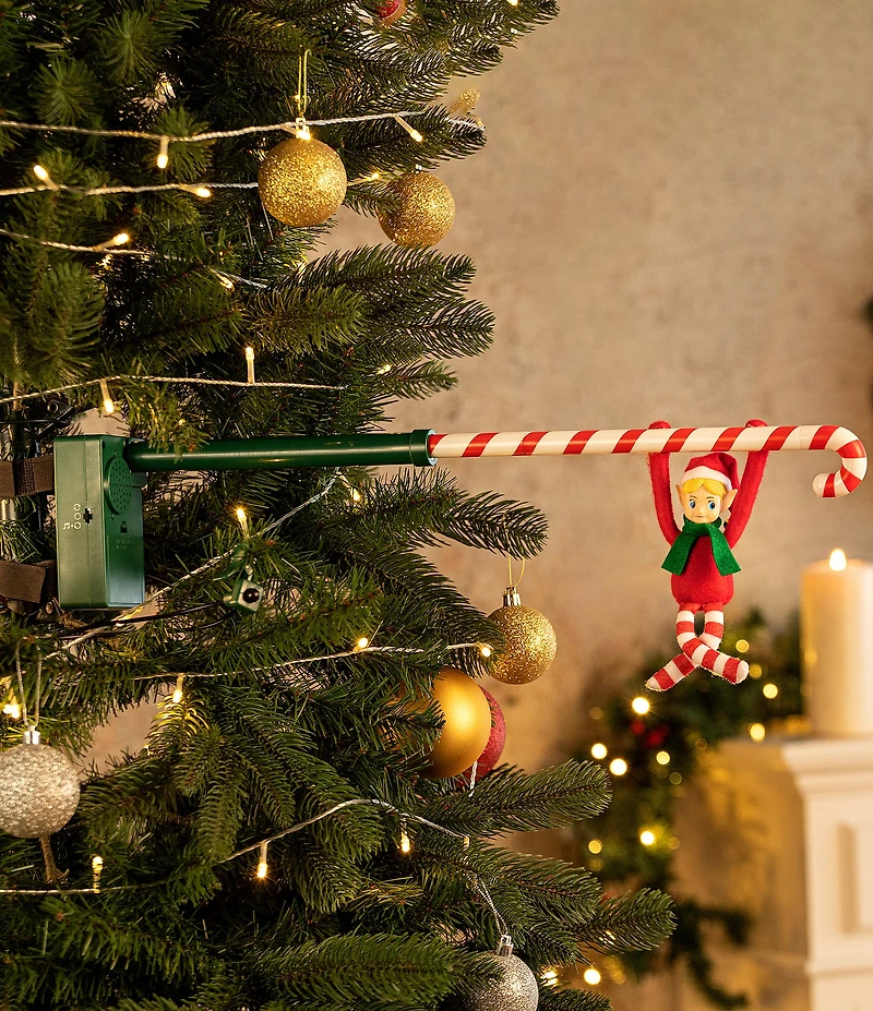 Mr. Christmas Animated Musical Candy Cane Elf Acrobat Christmas Decor, 6#double;
