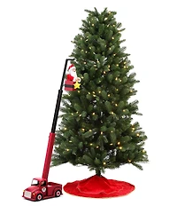 Mr. Christmas Animated Santa's Cherry Picker Christmas Tree Trimmer