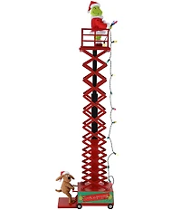 Mr. Christmas LED Lighted Animated and Musical Grinch's Lift Decor