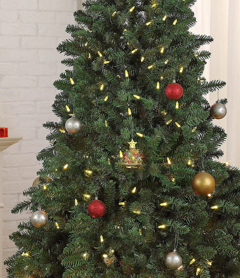 Mr. Christmas LED-Lighting Shatterproof Gold Electroplated Tree Ornament