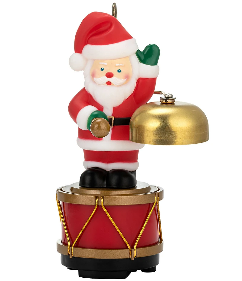 Mr. Christmas Marching Band Musical Animated Santa's Marching Band Figurine