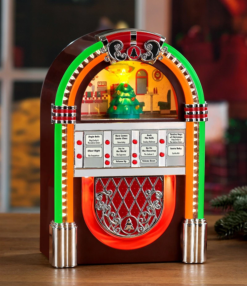 Mr. Christmas Musical and Light Up Rock-O-Rama Jukebox