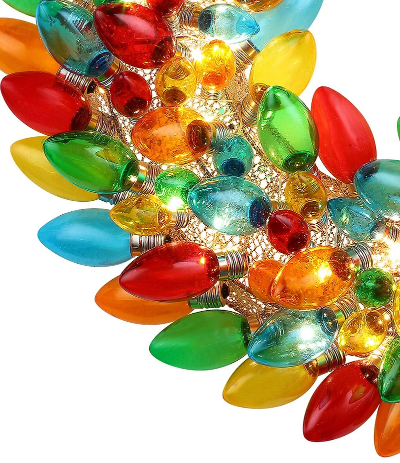 Mr. Christmas Nostalgic Collection LED Lighted Ornament Wreath