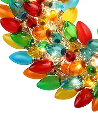 Mr. Christmas Nostalgic Collection LED Lighted Ornament Wreath