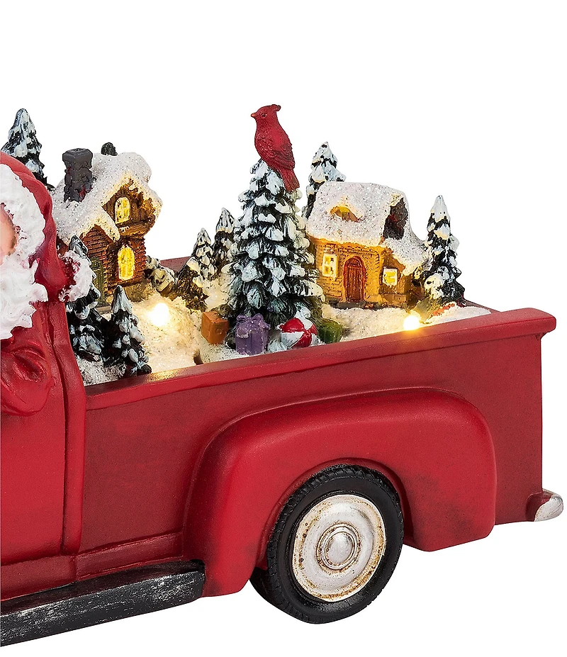Mr. Christmas Santa Animated Nostalgic Red Truck